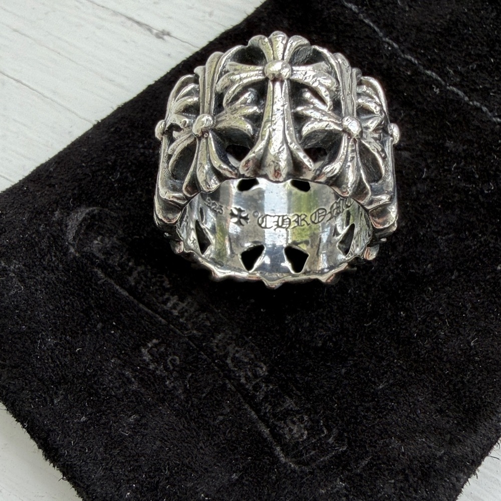 CHROME HEARTS CEMETERY RING - Picture 2 of 5